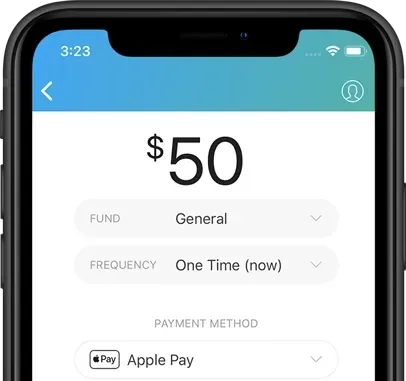 Church center app giving.